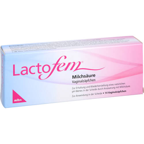LACTOFEM Milchsäure Vaginalzäpfchen LACTOFEM Milchsäure Vaginalzäpfchen