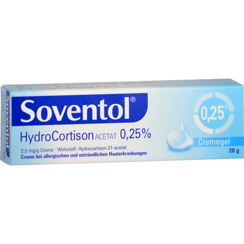 SOVENTOL Hydrocortisonacetat 0,25% Creme SOVENTOL Hydrocortisonacetat 0,25% Creme