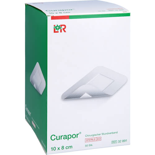 CURAPOR Wundverband steril chirurgisch 8x10 cm CURAPOR Wundverband steril chirurgisch 8x10 cm