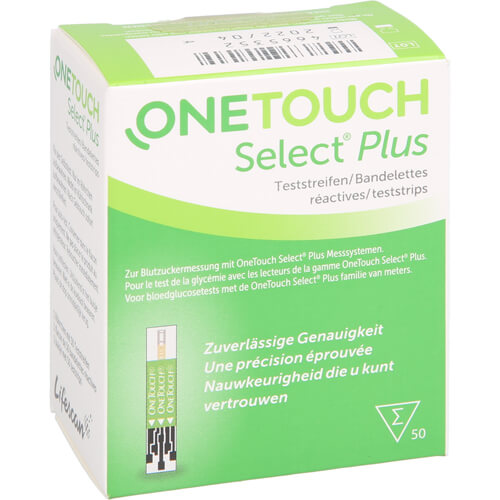 ONE TOUCH Select Plus Blutzucker Teststreifen ONE TOUCH Select Plus Blutzucker Teststreifen
