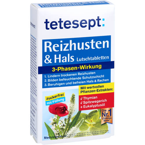 TETESEPT Reizhusten & Hals Lutschtabletten TETESEPT Reizhusten & Hals Lutschtabletten