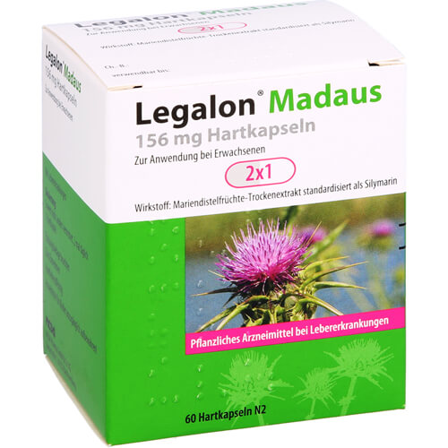 LEGALON Madaus 156 mg Hartkapseln LEGALON Madaus 156 mg Hartkapseln