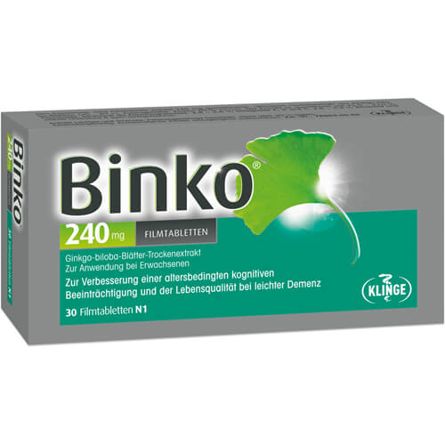 BINKO 240 mg Filmtabletten BINKO 240 mg Filmtabletten