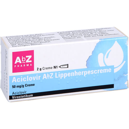 ACICLOVIR AbZ Lippenherpescreme ACICLOVIR AbZ Lippenherpescreme