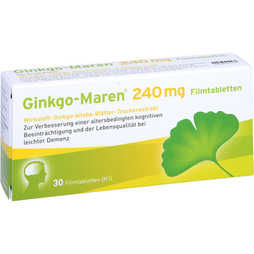 GINKGO-MAREN 240 mg Filmtabletten GINKGO-MAREN 240 mg Filmtabletten