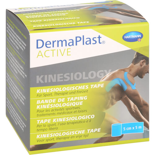 DERMAPLAST Active Kinesiology Tape 5 cmx5 m blau DERMAPLAST Active Kinesiology Tape 5 cmx5 m blau