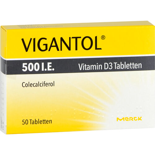 VIGANTOL 500 I.E. Vitamin D3 Tabletten VIGANTOL 500 I.E. Vitamin D3 Tabletten