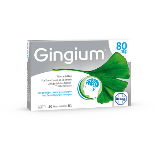 GINGIUM 80 mg Filmtabletten GINGIUM 80 mg Filmtabletten