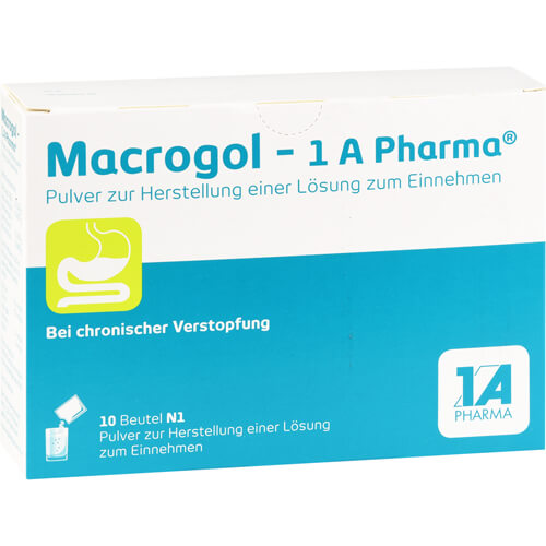 MACROGOL-1A Pharma Plv.z.Her.e.Lsg.z.Einnehmen MACROGOL-1A Pharma Plv.z.Her.e.Lsg.z.Einnehmen