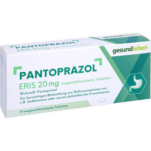PANTOPRAZOL Eris 20 mg magensaftres.Tabletten PANTOPRAZOL Eris 20 mg magensaftres.Tabletten