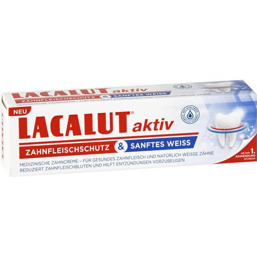 LACALUT aktiv Zahnfleischschutz & sanftes Weiß LACALUT aktiv Zahnfleischschutz & sanftes Weiß