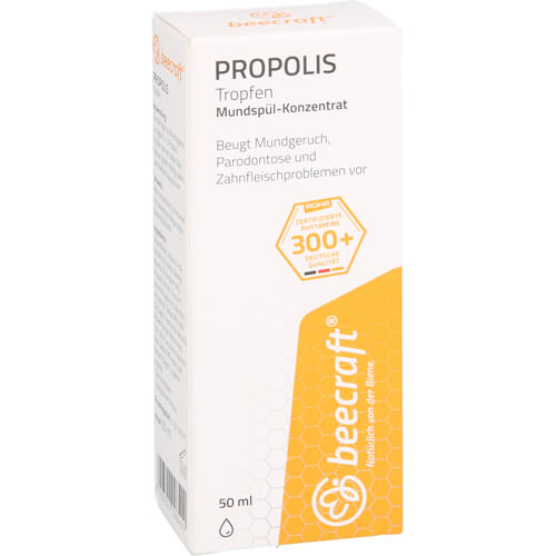 BEECRAFT Propolis Tropfen Mundspül-Konzentrat BEECRAFT Propolis Tropfen Mundspül-Konzentrat