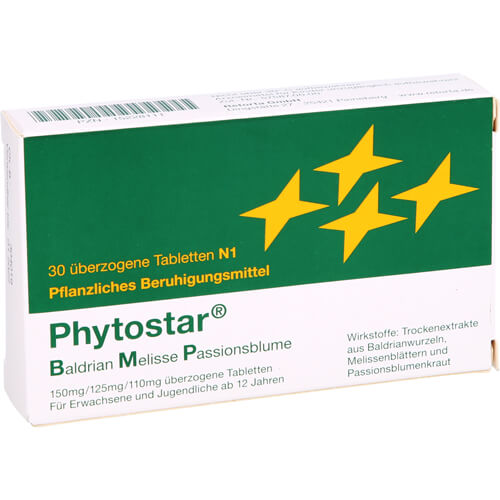 PHYTOSTAR Baldrian Melisse Passionsb.150/125/110mg PHYTOSTAR Baldrian Melisse Passionsb.150/125/110mg