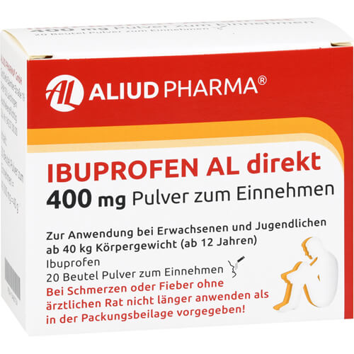 Ibuprofen AL direkt 400 mg Pulver bei Fieber und Schmerzen Ibuprofen AL direkt 400 mg Pulver bei Fieber und Schmerzen