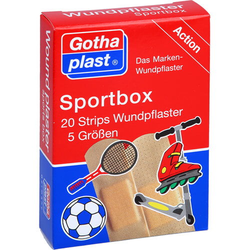 GOTHAPLAST Sportbox Strips 5 Größen GOTHAPLAST Sportbox Strips 5 Größen