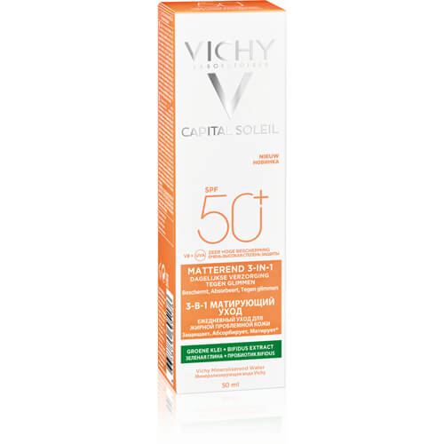 VICHY CAPITAL Soleil matt.Sonnenpflege Cre.LSF 50+ VICHY CAPITAL Soleil matt.Sonnenpflege Cre.LSF 50+