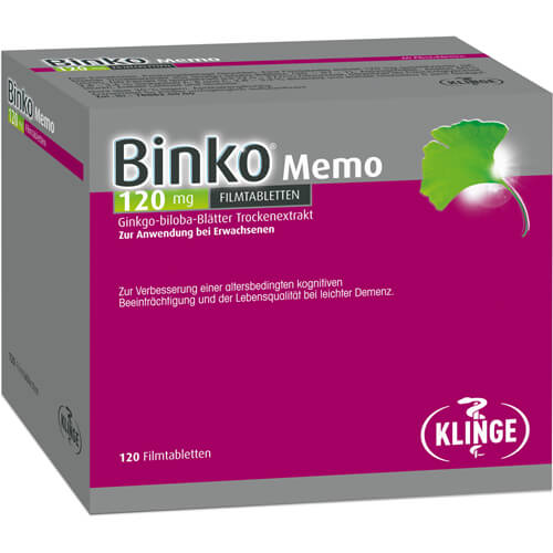 BINKO Memo 120 mg Filmtabletten BINKO Memo 120 mg Filmtabletten