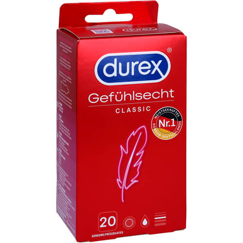 DUREX Gefühlsecht classic Kondome DUREX Gefühlsecht classic Kondome