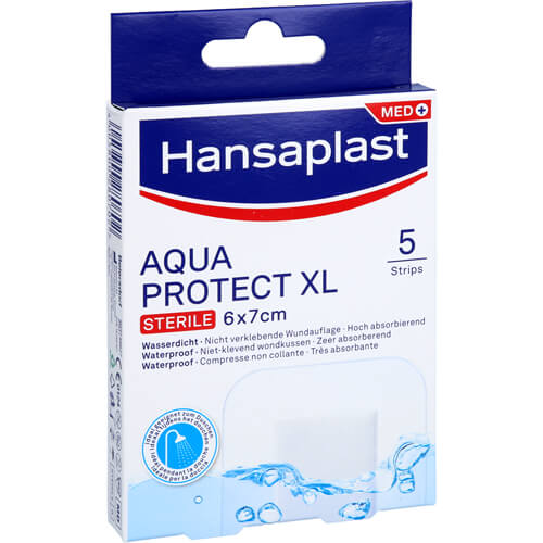 HANSAPLAST Aqua Protect Wundverb.steril 6x7 cm HANSAPLAST Aqua Protect Wundverb.steril 6x7 cm