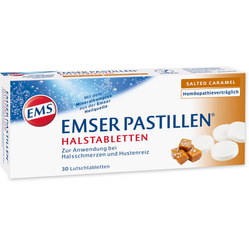 EMSER Pastillen Halstabletten salted Caramel EMSER Pastillen Halstabletten salted Caramel