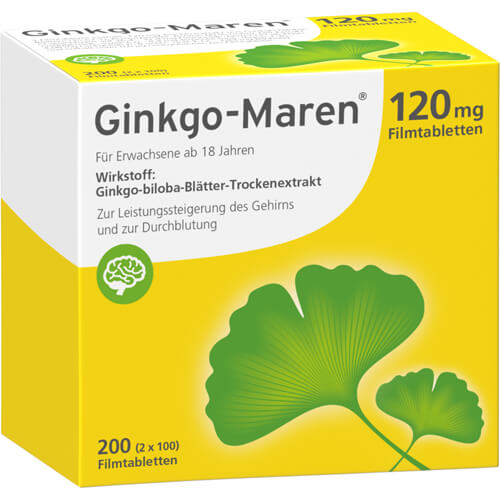 GINKGO-MAREN 120 mg Filmtabletten GINKGO-MAREN 120 mg Filmtabletten