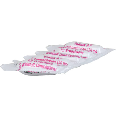 VOMEX A 150 mg Suppositorien VOMEX A 150 mg Suppositorien