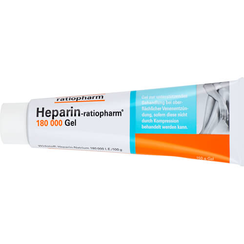 HEPARIN-RATIOPHARM 180.000 I.E. Gel HEPARIN-RATIOPHARM 180.000 I.E. Gel