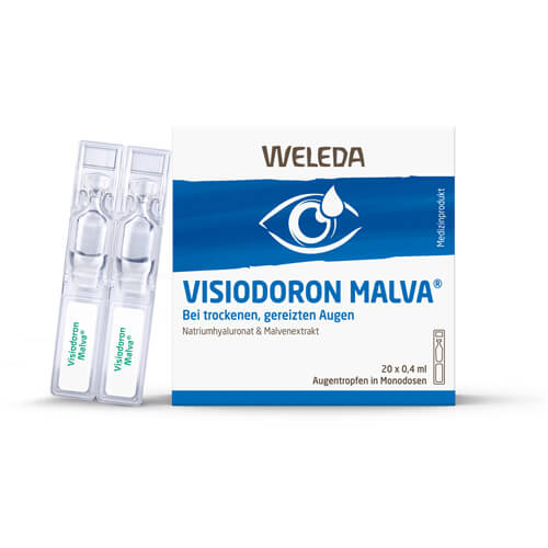 VISIODORON Malva Augentropfen in Einzeldosispipet. VISIODORON Malva Augentropfen in Einzeldosispipet.