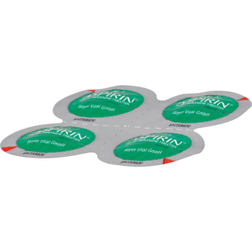 ASPIRIN 500 mg überzogene Tabletten ASPIRIN 500 mg überzogene Tabletten
