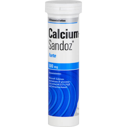 CALCIUM SANDOZ forte Brausetabletten CALCIUM SANDOZ forte Brausetabletten