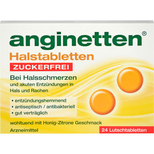 ANGINETTEN Halstabletten zuckerfrei ANGINETTEN Halstabletten zuckerfrei