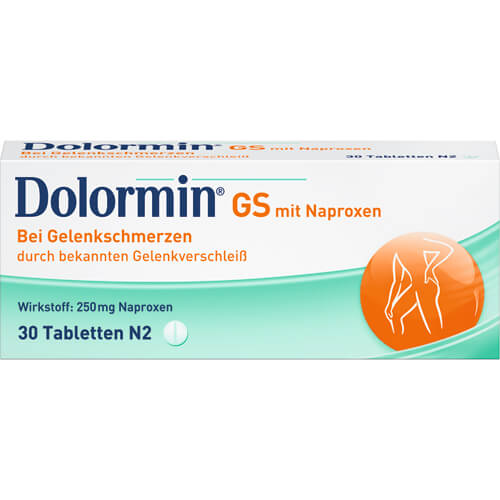 DOLORMIN GS mit Naproxen Tabletten DOLORMIN GS mit Naproxen Tabletten