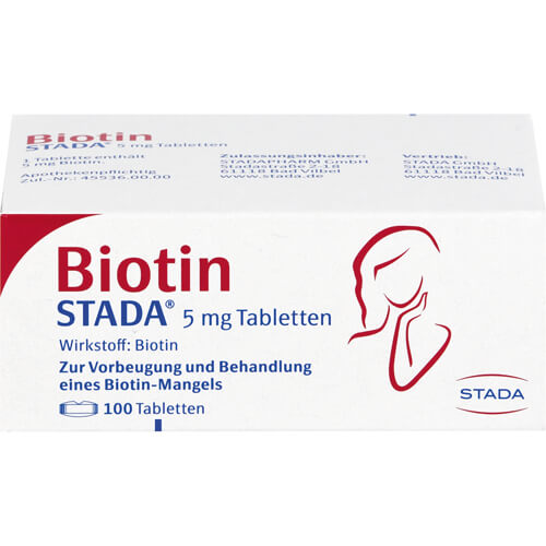 BIOTIN STADA 5 mg Tabletten BIOTIN STADA 5 mg Tabletten