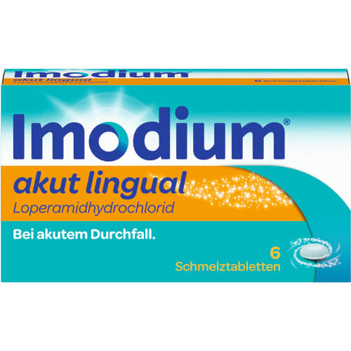 IMODIUM akut lingual Schmelztabletten IMODIUM akut lingual Schmelztabletten