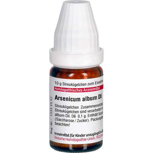 ARSENICUM ALBUM D 6 Globuli ARSENICUM ALBUM D 6 Globuli
