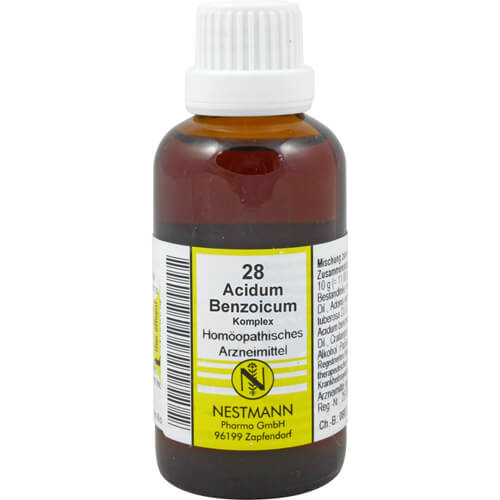ACIDUM BENZOICUM KOMPLEX Nr.28 Dilution ACIDUM BENZOICUM KOMPLEX Nr.28 Dilution