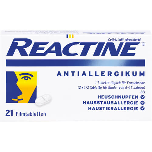 REACTINE Filmtabletten REACTINE Filmtabletten