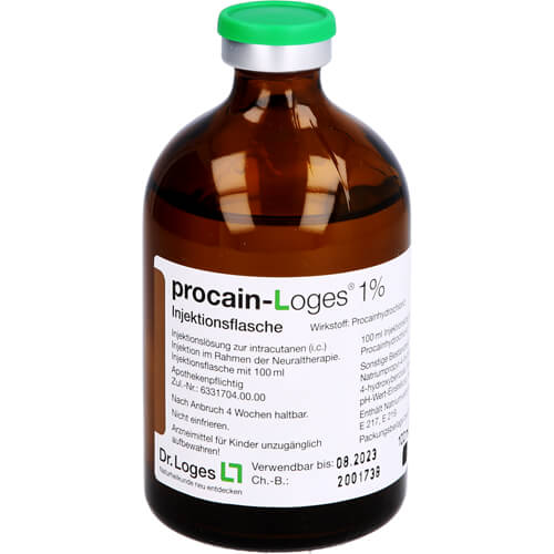 PROCAIN-Loges 1% Injektionsflasche PROCAIN-Loges 1% Injektionsflasche