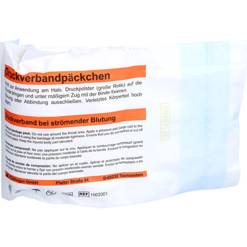 DRUCKVERBANDPÄCKCHEN DRUCKVERBANDPÄCKCHEN