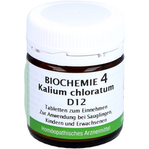 BIOCHEMIE 4 Kalium chloratum D 12 Tabletten BIOCHEMIE 4 Kalium chloratum D 12 Tabletten