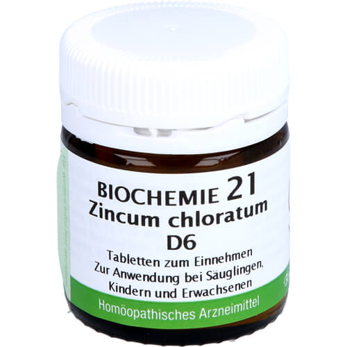 BIOCHEMIE 21 Zincum chloratum D 6 Tabletten BIOCHEMIE 21 Zincum chloratum D 6 Tabletten