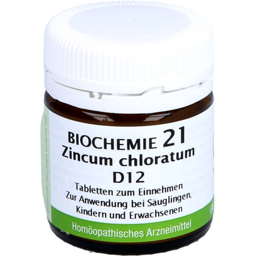 BIOCHEMIE 21 Zincum chloratum D 12 Tabletten BIOCHEMIE 21 Zincum chloratum D 12 Tabletten