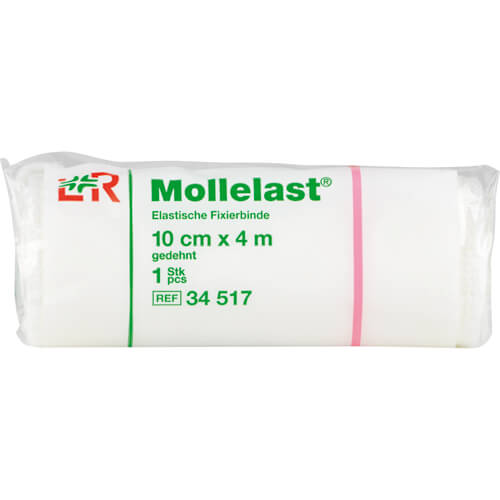 MOLLELAST Binden 10 cmx4 m weiß MOLLELAST Binden 10 cmx4 m weiß