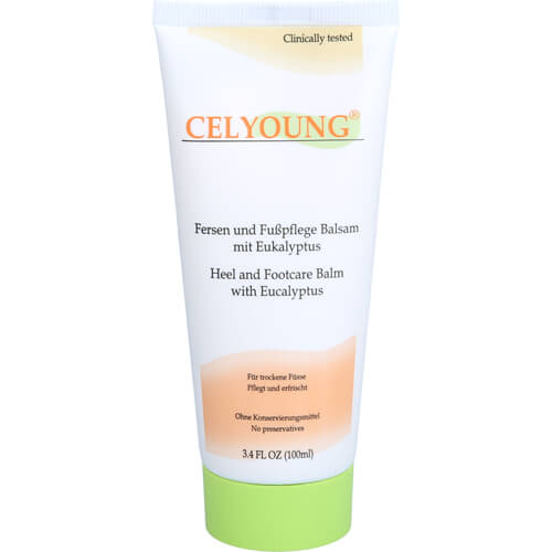 CELYOUNG Fersen und Fußpflege Balsam m.Eukalyp. CELYOUNG Fersen und Fußpflege Balsam m.Eukalyp.