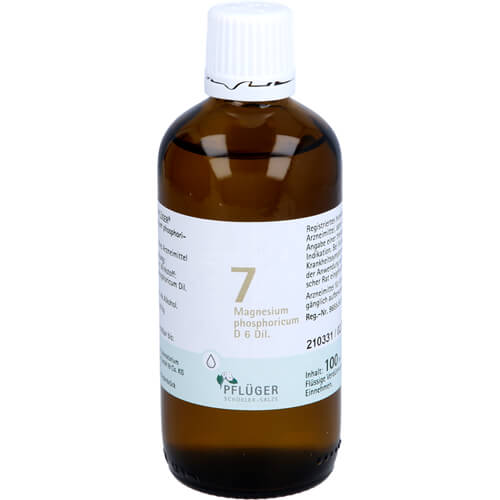 BIOCHEMIE Pflüger 7 Magnesium phosphoricum D 6 Tro BIOCHEMIE Pflüger 7 Magnesium phosphoricum D 6 Tro