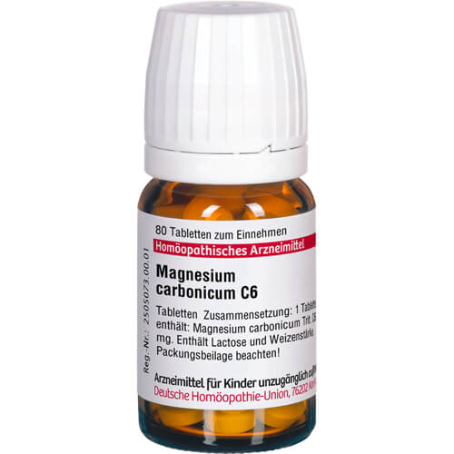 MAGNESIUM CARBONICUM C 6 Tabletten MAGNESIUM CARBONICUM C 6 Tabletten