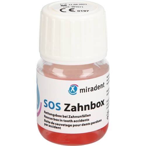 MIRADENT Zahnrettungsbox SOS Zahnbox MIRADENT Zahnrettungsbox SOS Zahnbox