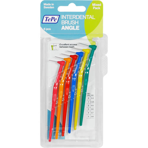 TEPE Angle Interdentalbürste gemischt TEPE Angle Interdentalbürste gemischt