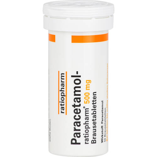 PARACETAMOL-ratiopharm 500 mg Brausetabletten PARACETAMOL-ratiopharm 500 mg Brausetabletten
