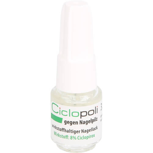 CICLOPOLI gegen Nagelpilz wirkstoffhalt.Nagellack CICLOPOLI gegen Nagelpilz wirkstoffhalt.Nagellack